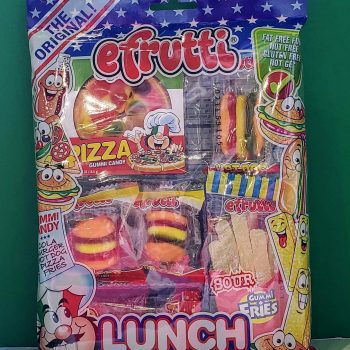 bag of Efrutti lunch bag gummies