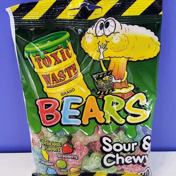Package of Toxic Waste sour and chewy bears